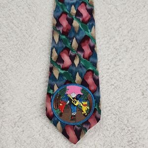 Grateful Dead Colorful Patterned Men's Tie